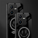 buzz off back phone cover | glass case for vivo y22