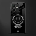buzz off back phone cover | glass case for vivo y22