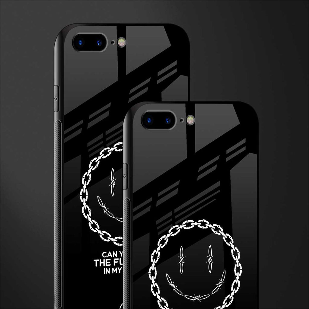 buzz off glass case for iphone 8 plus image-2