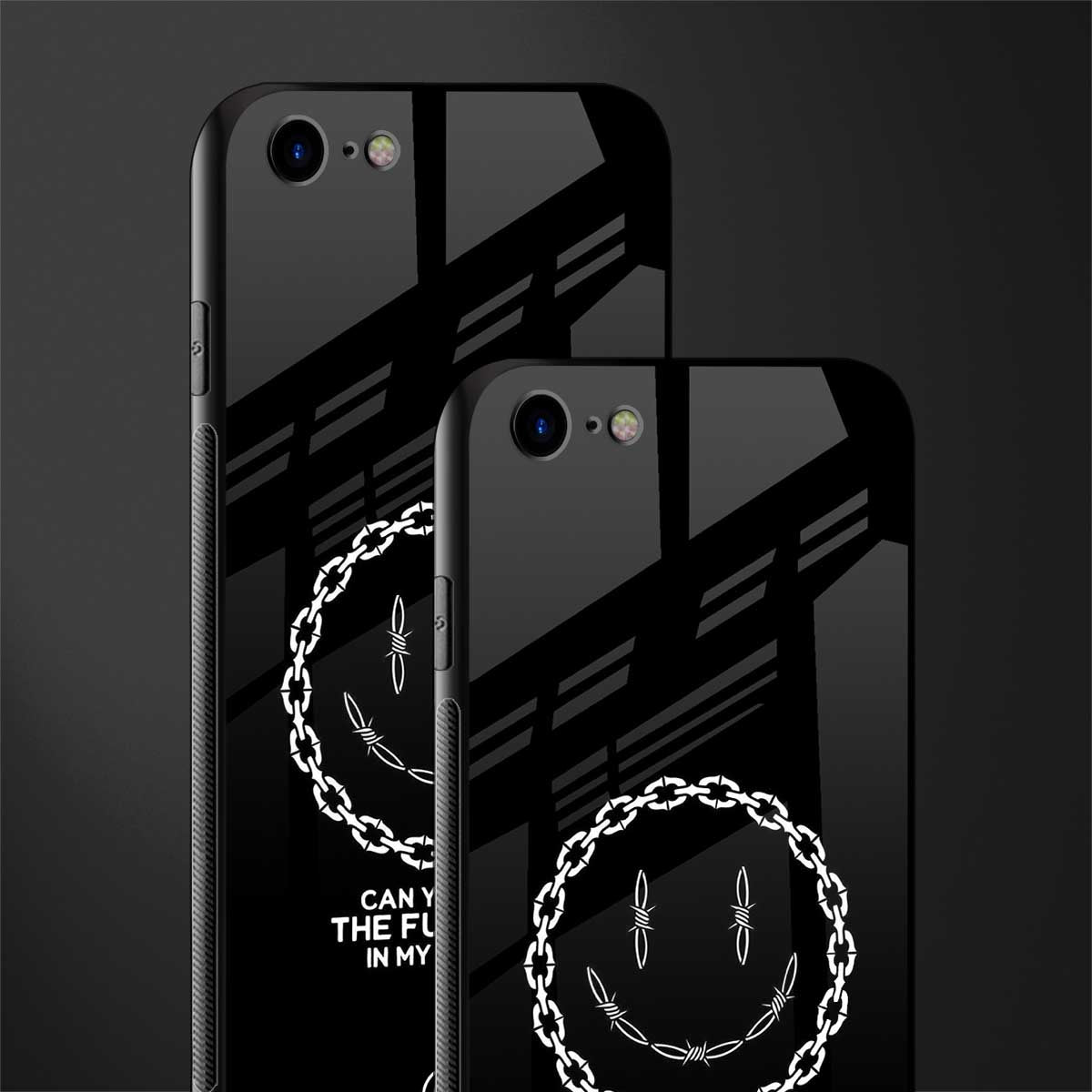 buzz off glass case for iphone se 2020 image-2