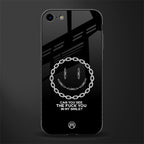 buzz off glass case for iphone se 2020 image