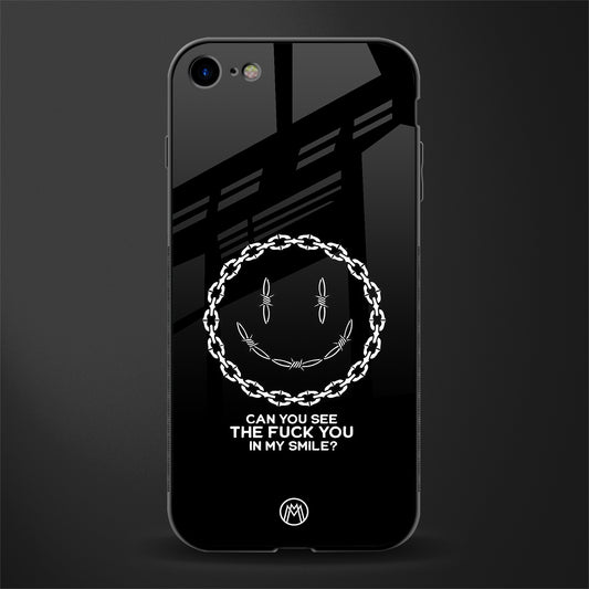 buzz off glass case for iphone se 2020 image