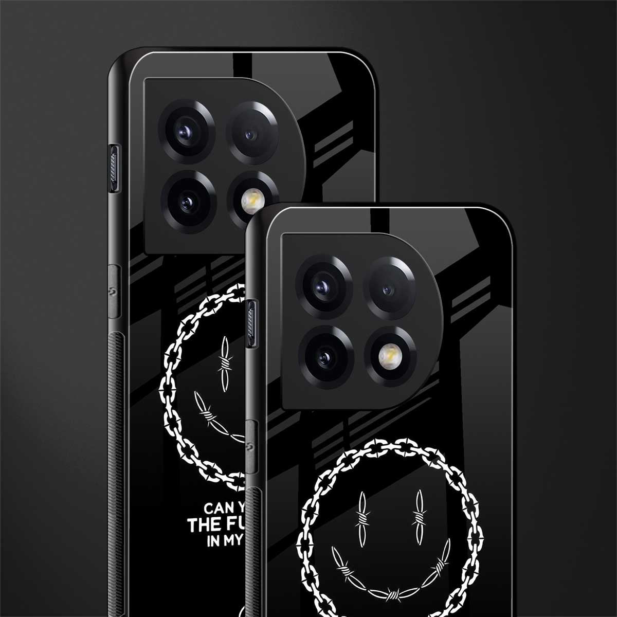 buzz off back phone cover | glass case for oneplus 11