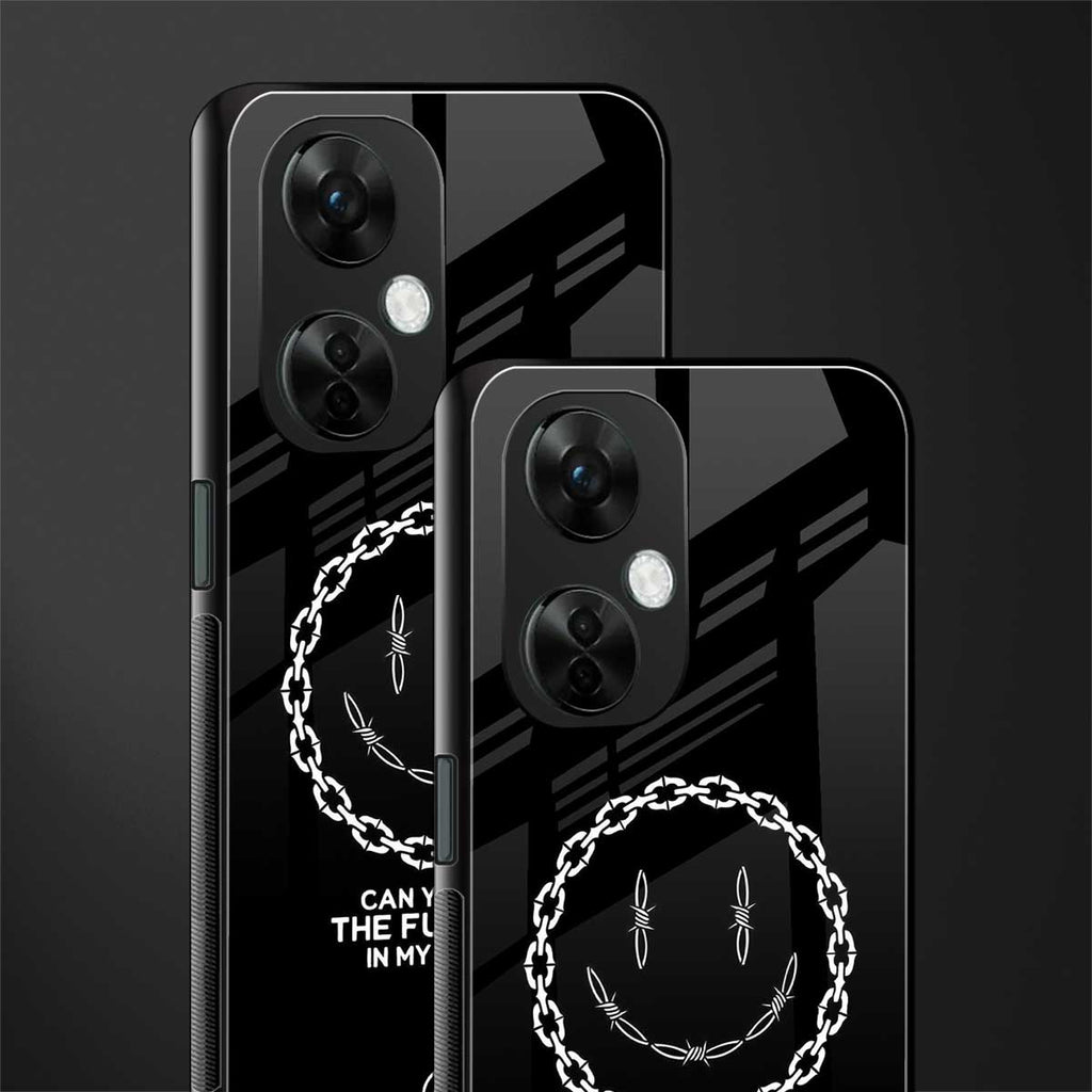 buzz off back phone cover | glass case for oneplus nord ce 3 lite