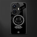 buzz off back phone cover | glass case for vivo t1 44w 4g
