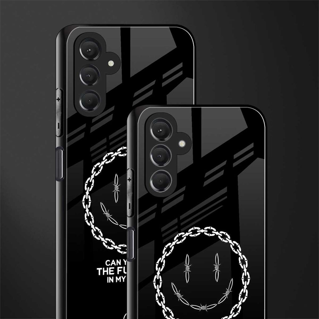 buzz off back phone cover | glass case for samsun galaxy a24 4g