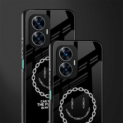 buzz off back phone cover | glass case for realme c55