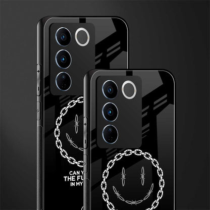 buzz off back phone cover | glass case for vivo v27 pro 5g