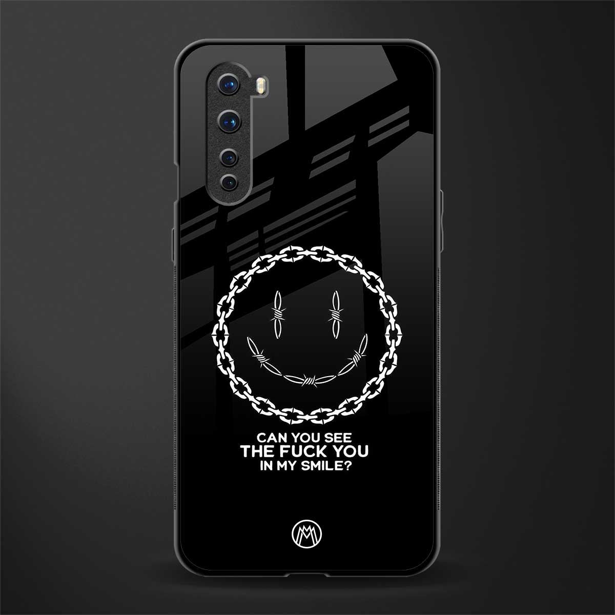 buzz off glass case for oneplus nord ac2001 image