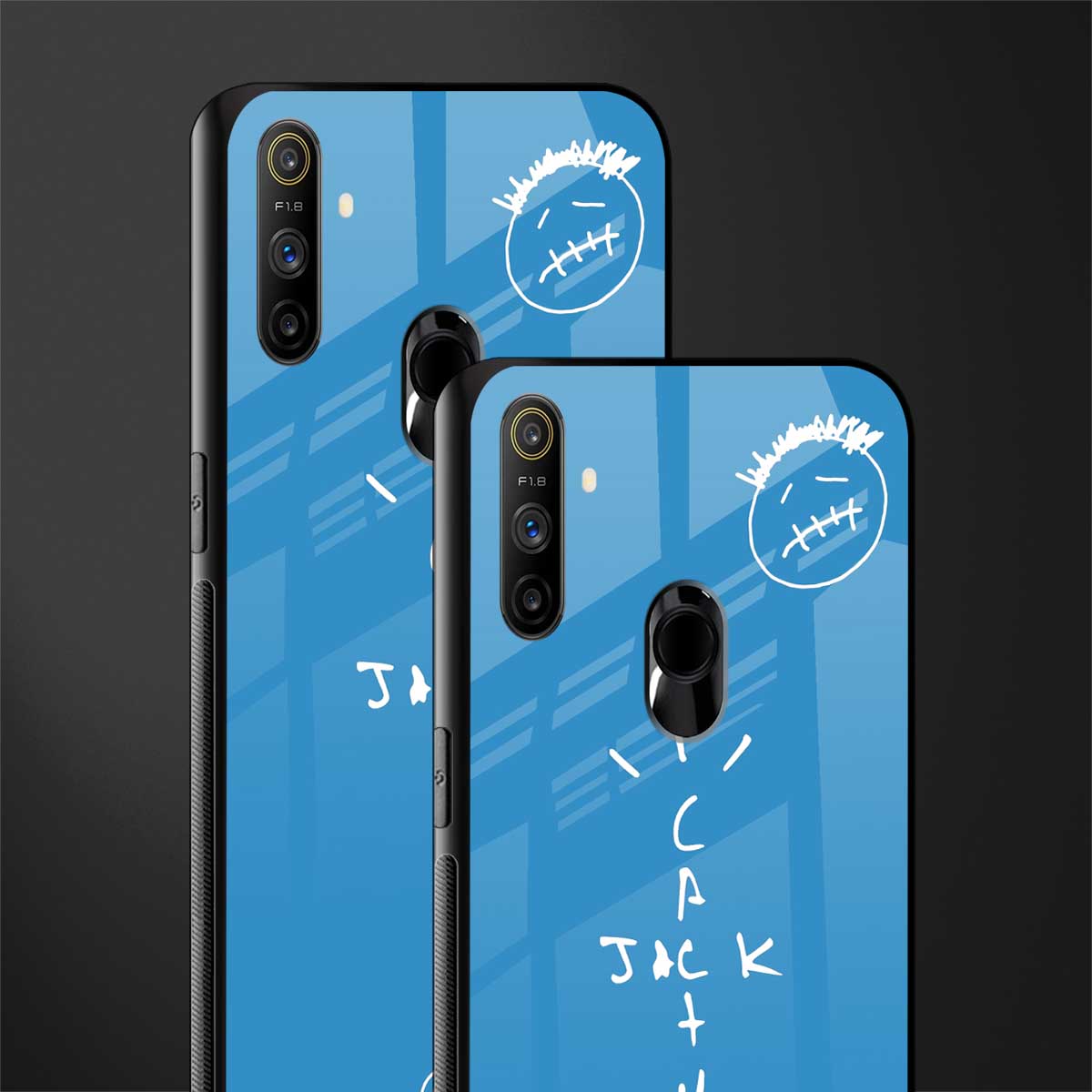 cactus jack glass case for realme narzo 10a image-2