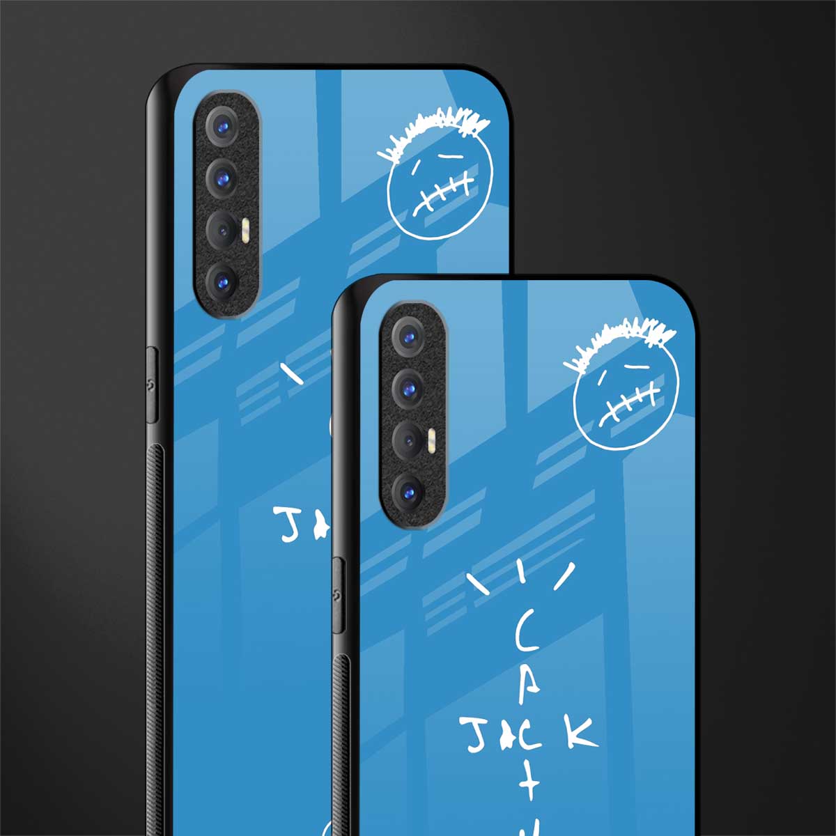 cactus jack glass case for oppo reno 3 pro image-2