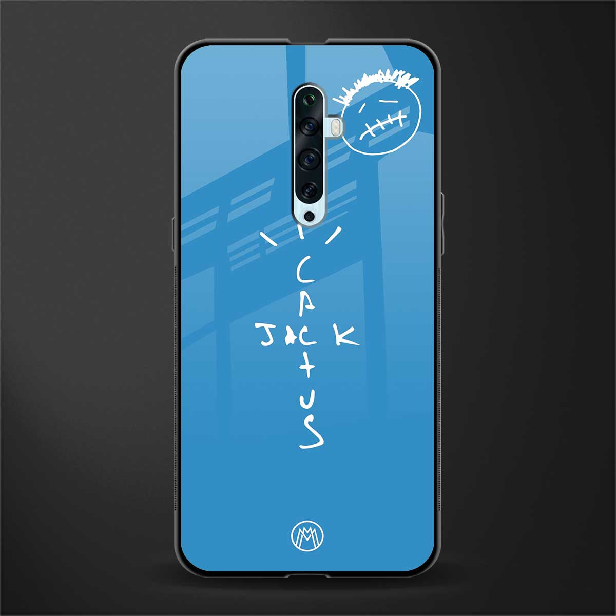 cactus jack glass case for oppo reno 2f image
