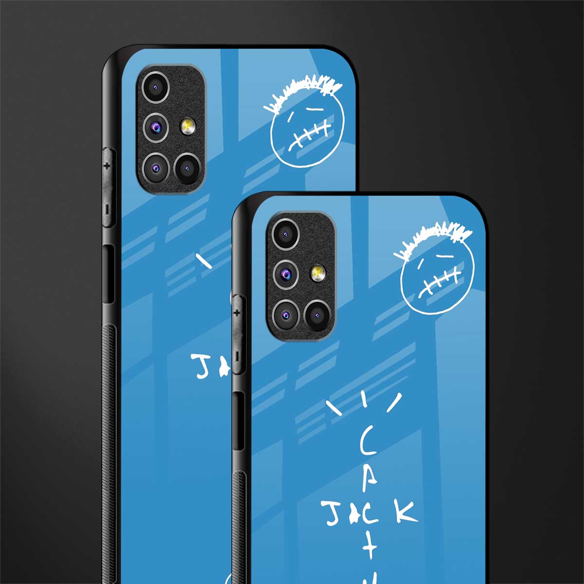 cactus jack glass case for samsung galaxy m31s image-2