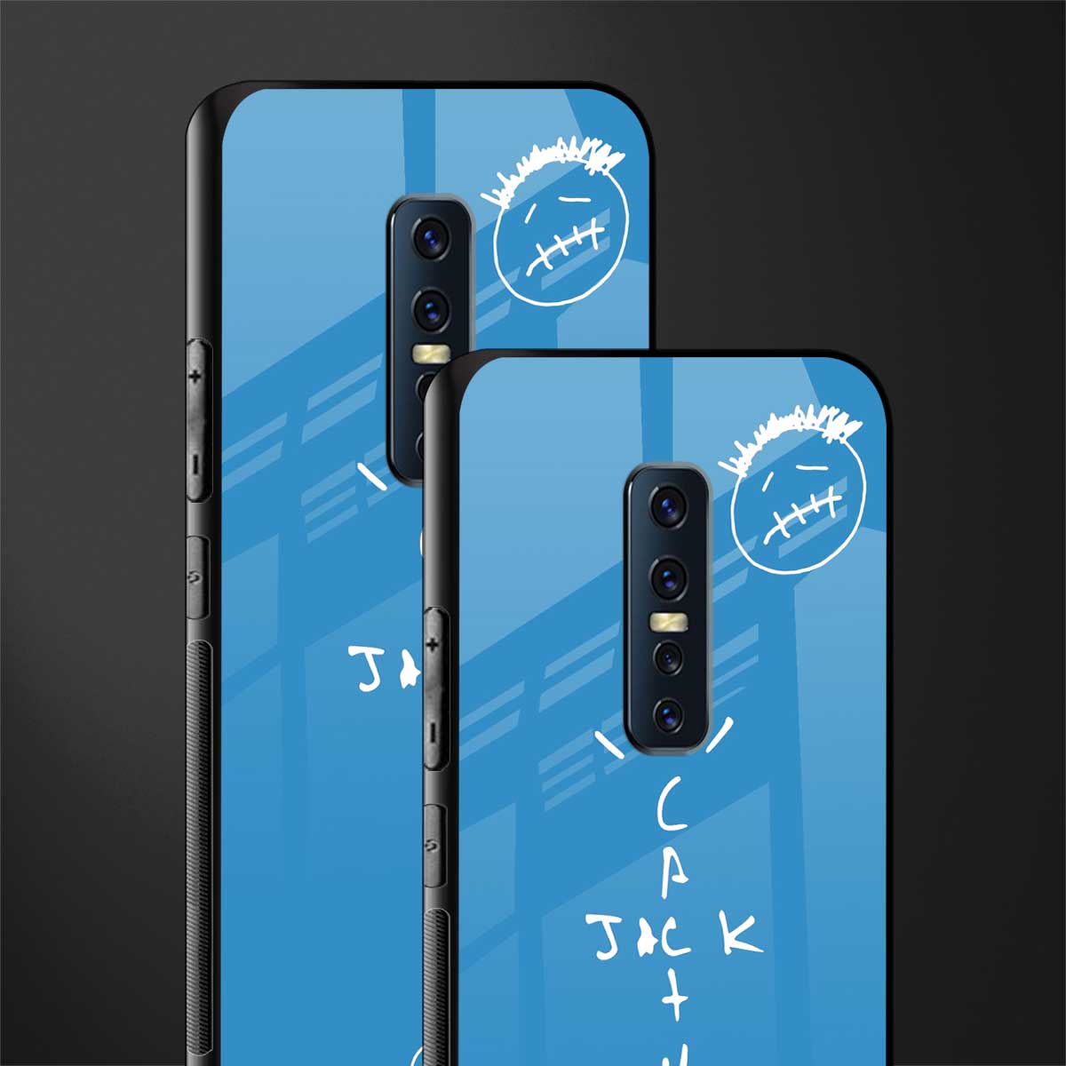 cactus jack glass case for vivo v17 pro image-2