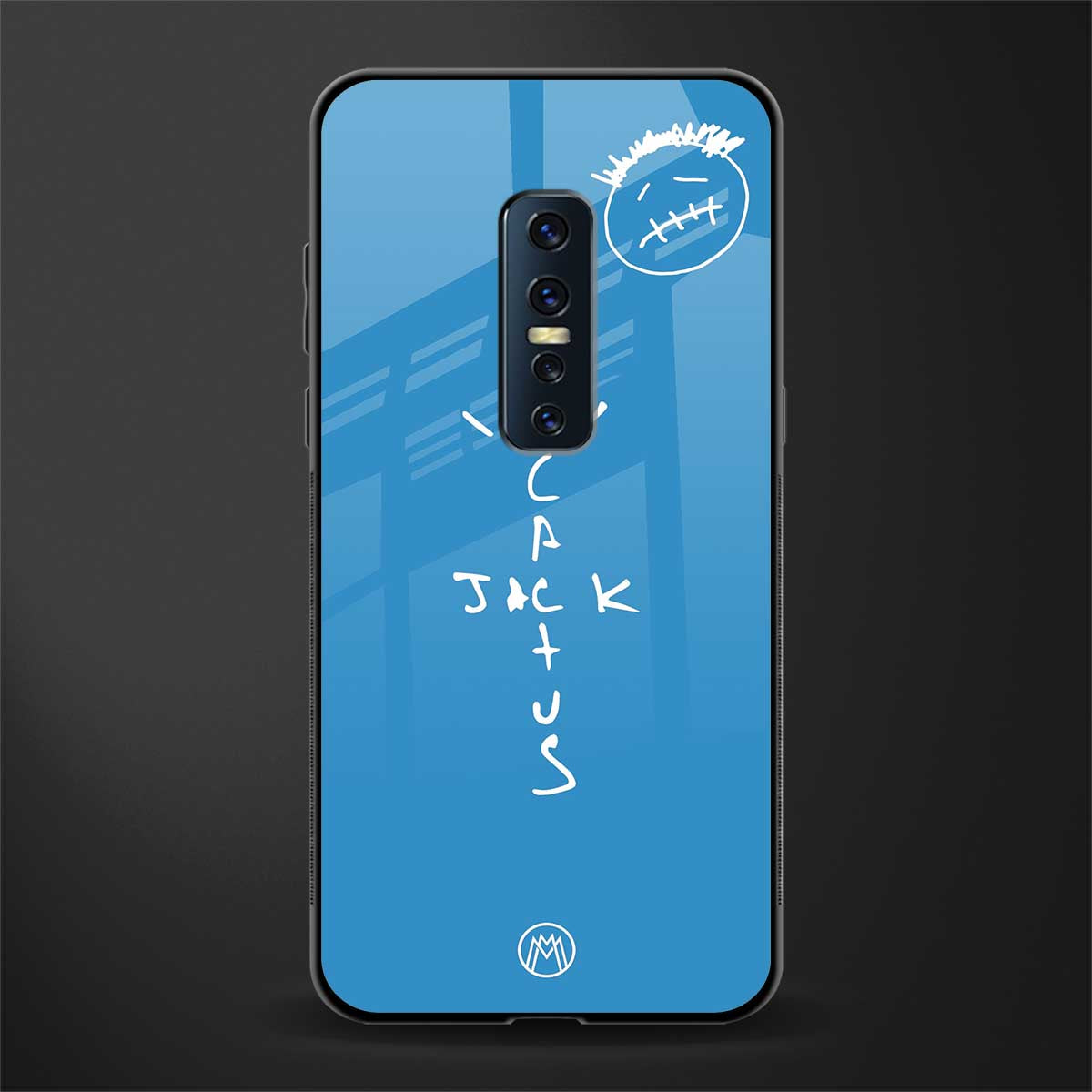 cactus jack glass case for vivo v17 pro image