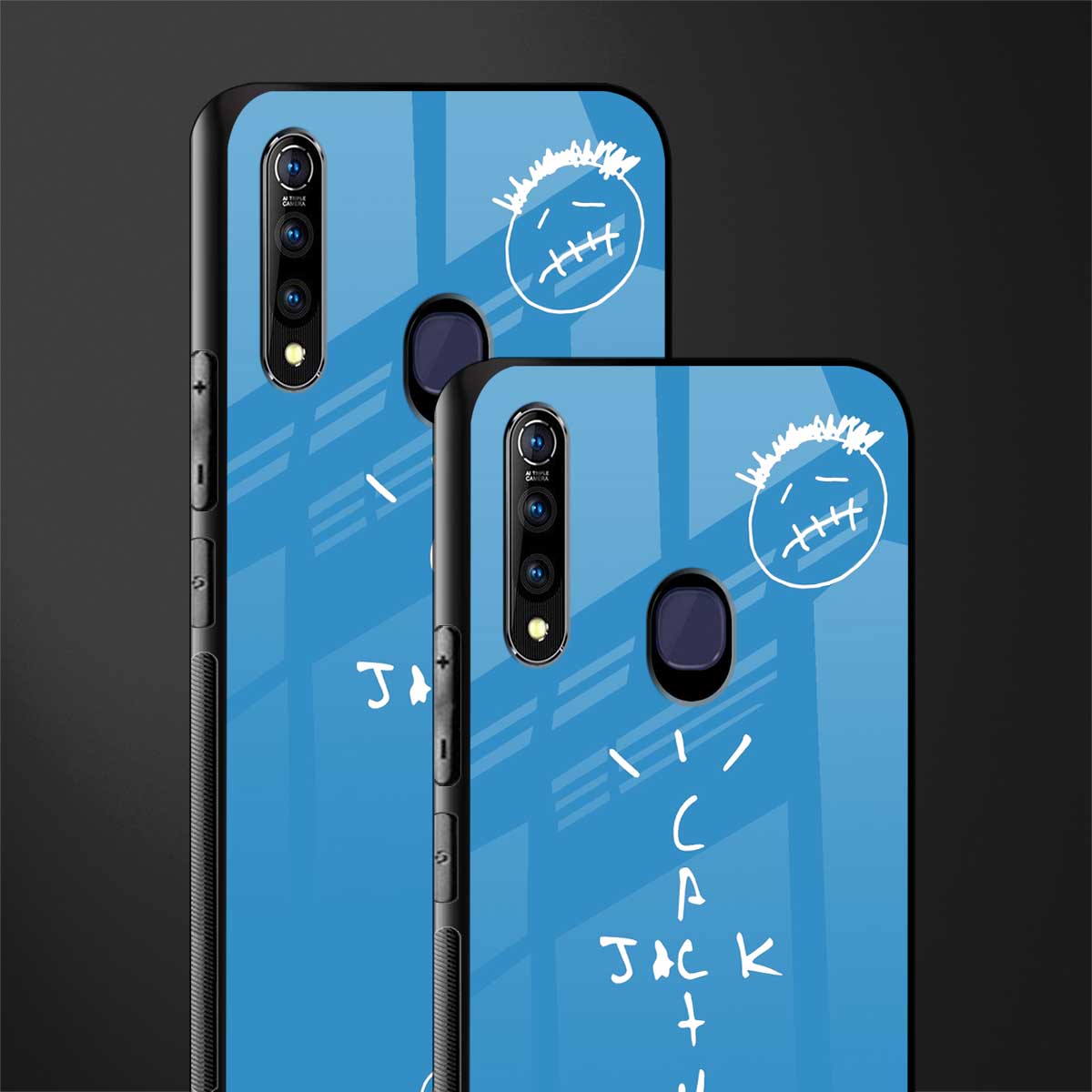 cactus jack glass case for vivo z1 pro image-2