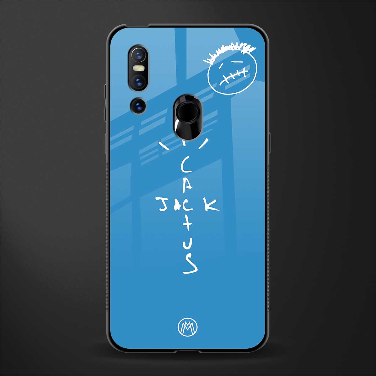 cactus jack glass case for vivo v15 image