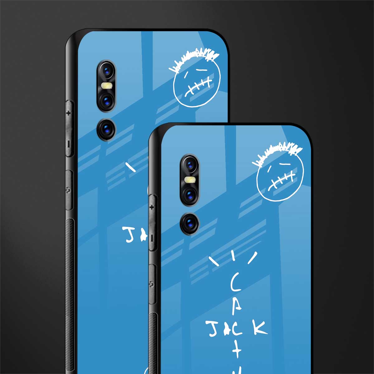 cactus jack glass case for vivo v15 pro image-2