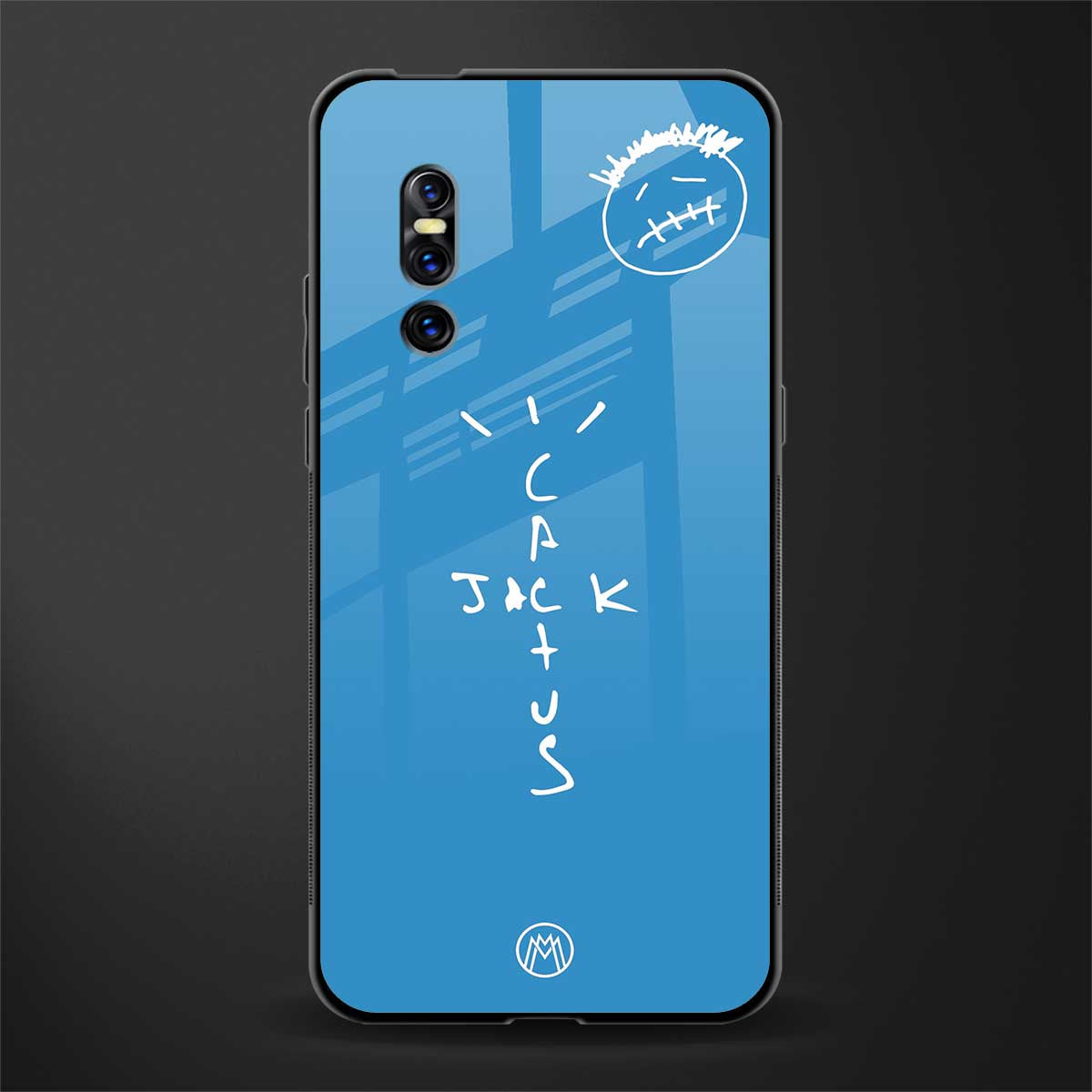 cactus jack glass case for vivo v15 pro image