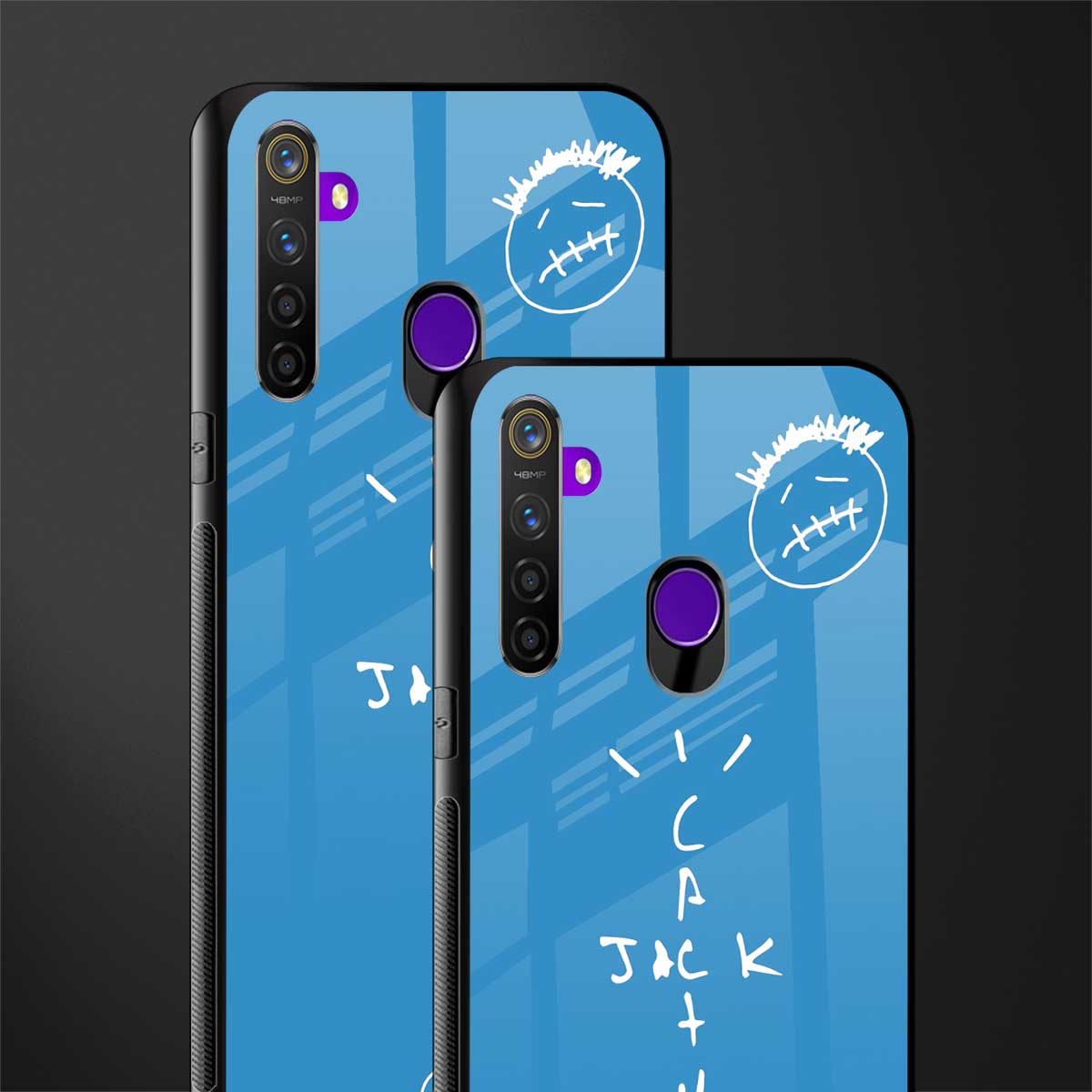 cactus jack glass case for realme 5 pro image-2