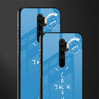 cactus jack glass case for redmi note 8 pro image-2