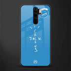 cactus jack glass case for redmi note 8 pro image