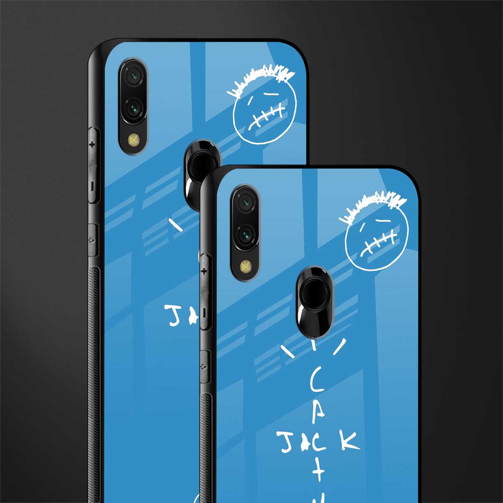 cactus jack glass case for redmi note 7 pro image-2