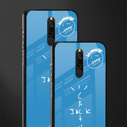 cactus jack glass case for redmi 8 image-2