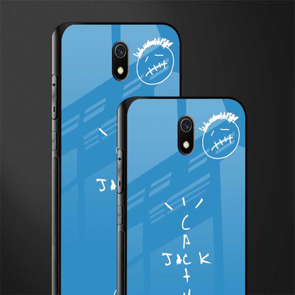 cactus jack glass case for redmi 8a image-2