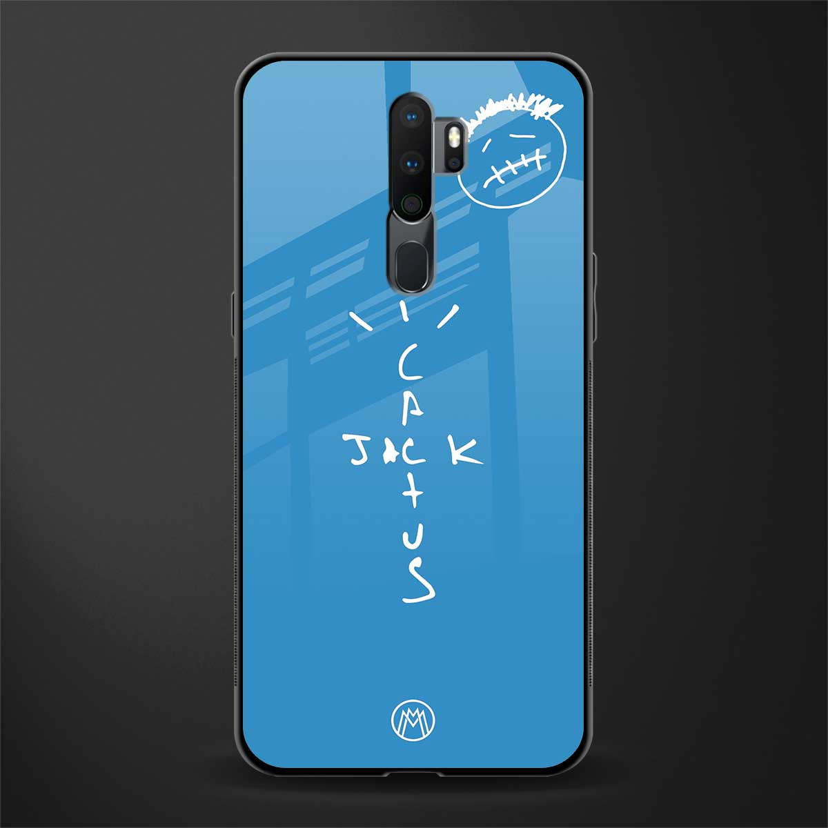 cactus jack glass case for oppo a5 2020 image