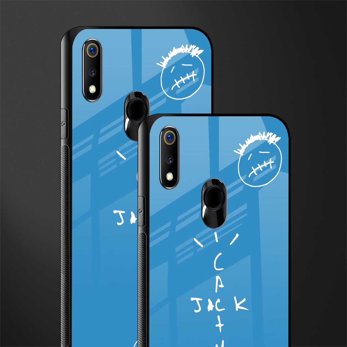 cactus jack glass case for realme 3 pro image-2