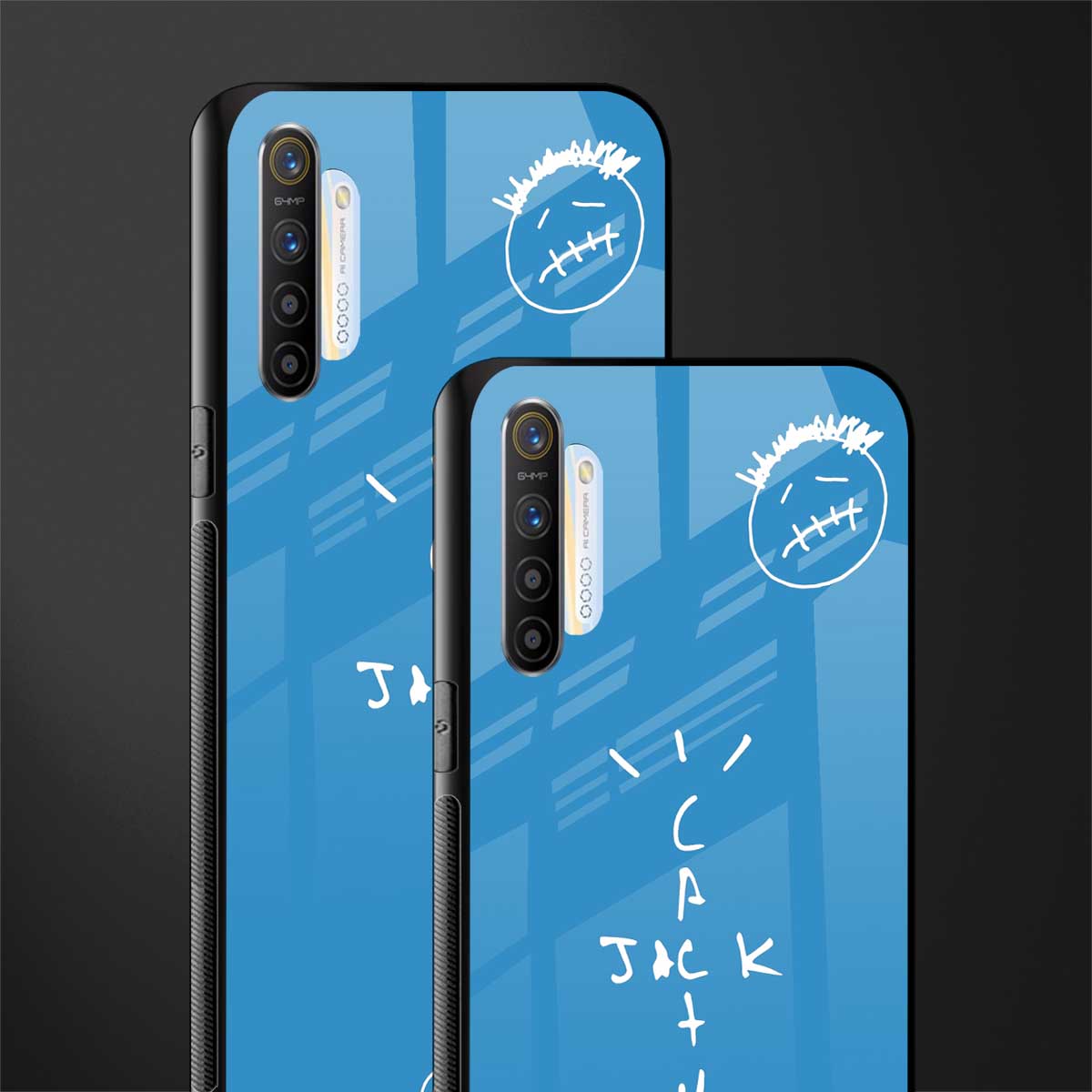 cactus jack glass case for realme xt image-2