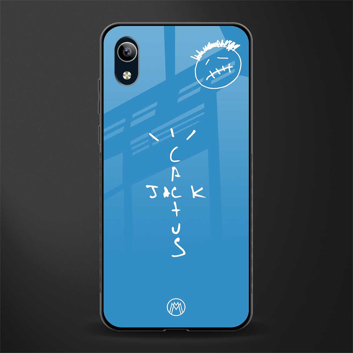 cactus jack glass case for vivo y1s without fingerprint image