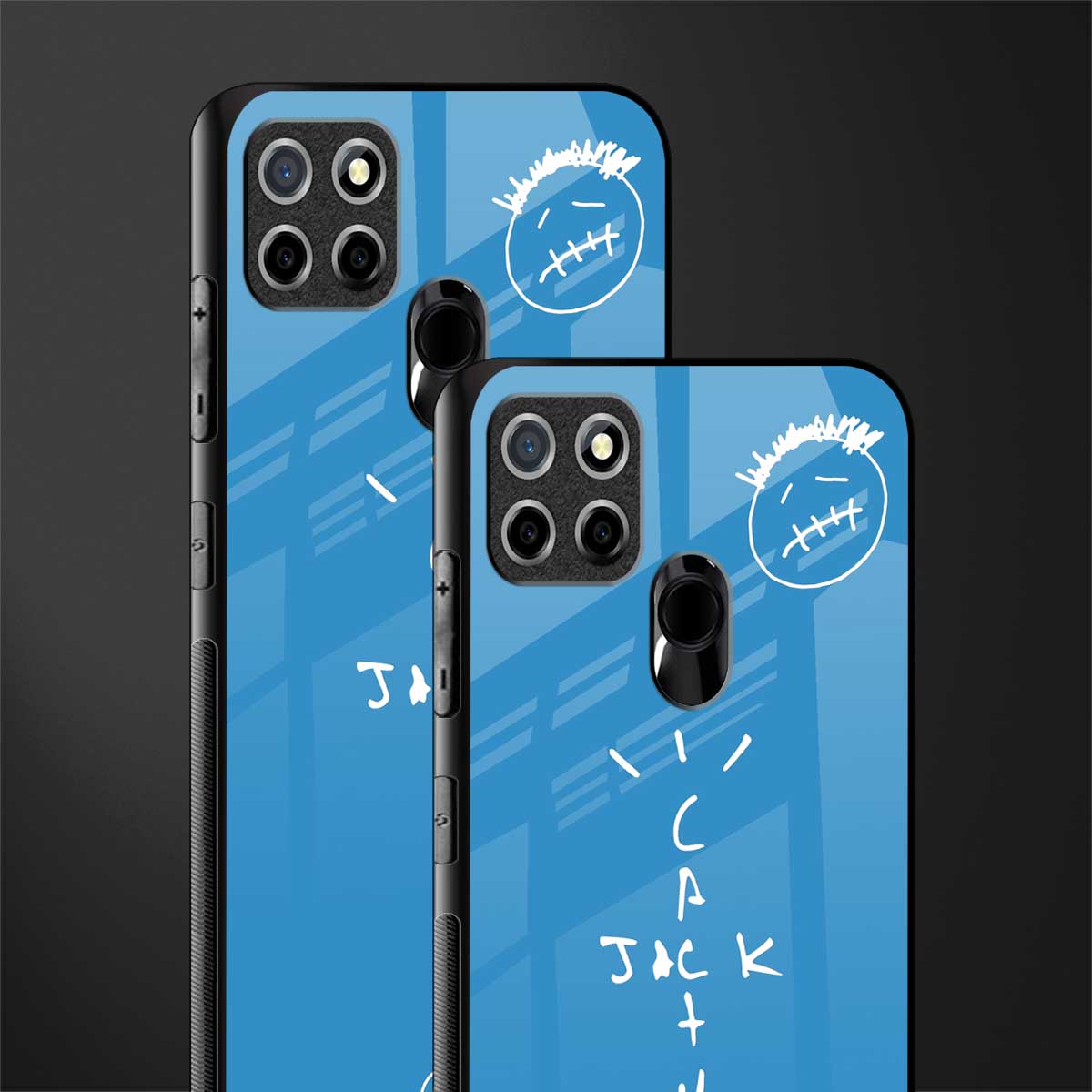 cactus jack glass case for realme narzo 30a image-2