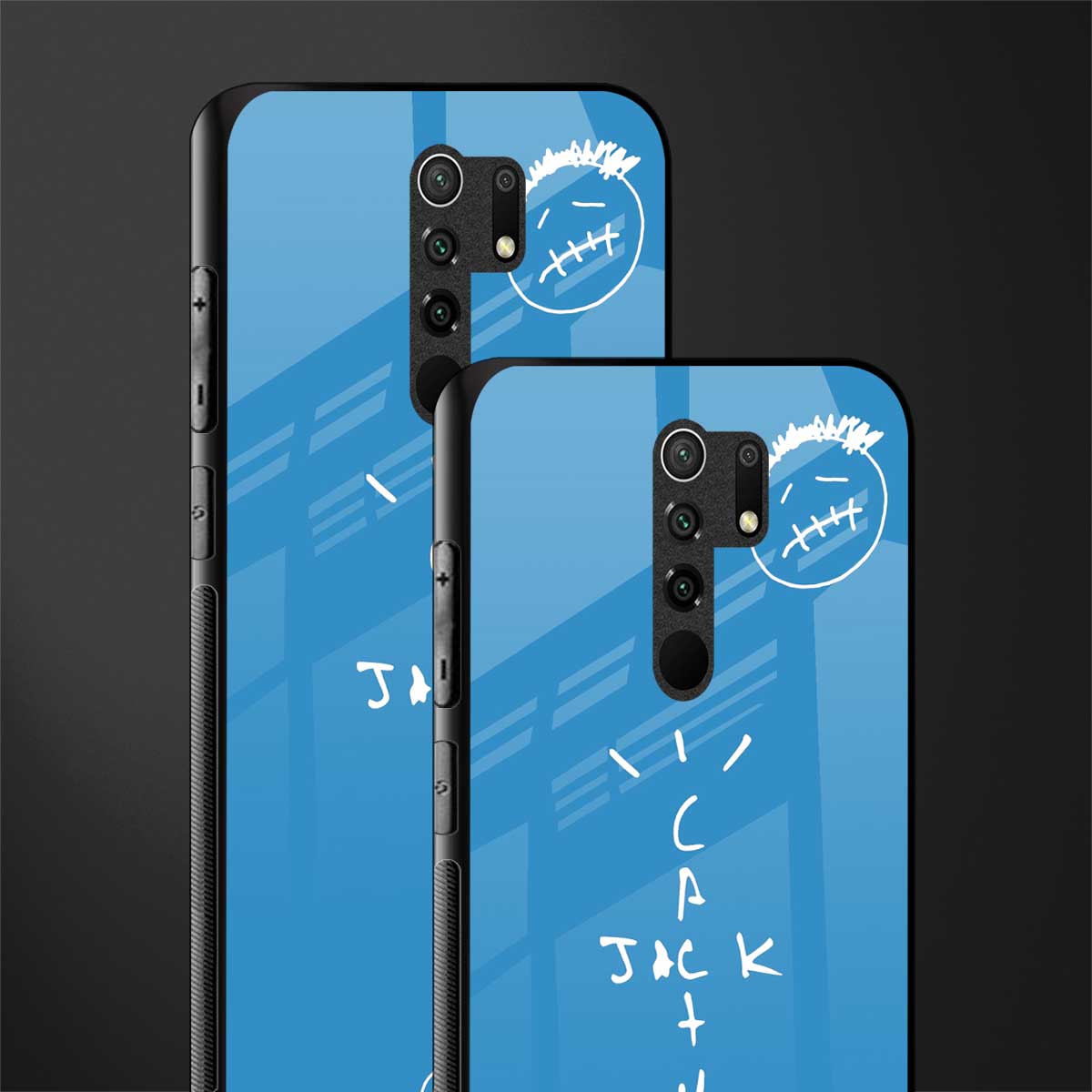 cactus jack glass case for redmi 9 prime image-2