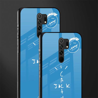 cactus jack glass case for redmi 9 prime image-2