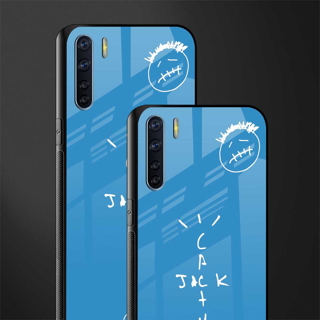 cactus jack glass case for oppo f15 image-2