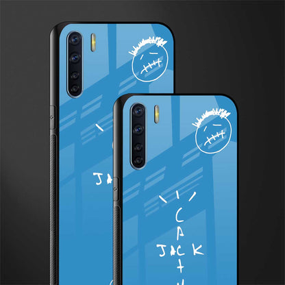 cactus jack glass case for oppo f15 image-2