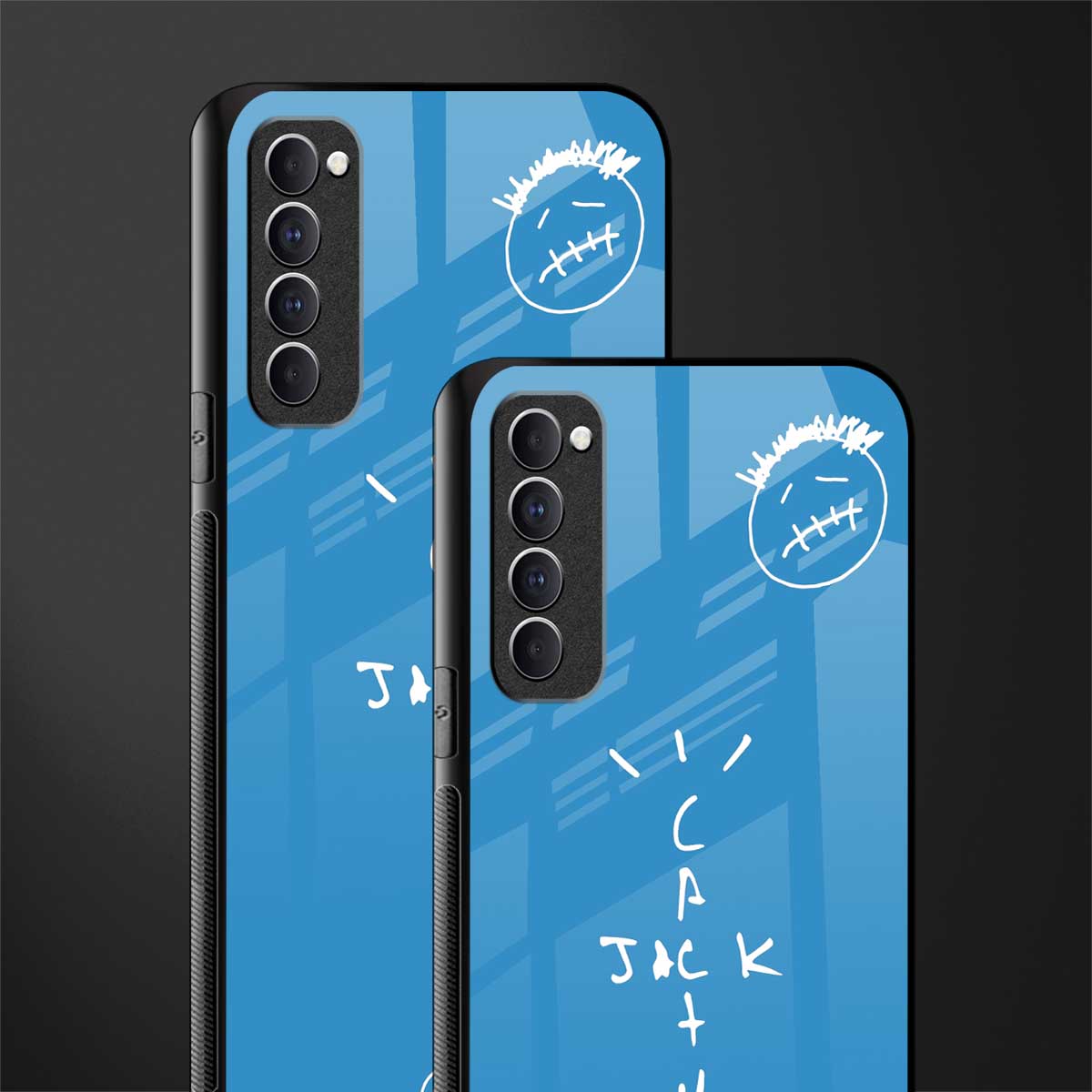 cactus jack glass case for oppo reno 4 pro image-2