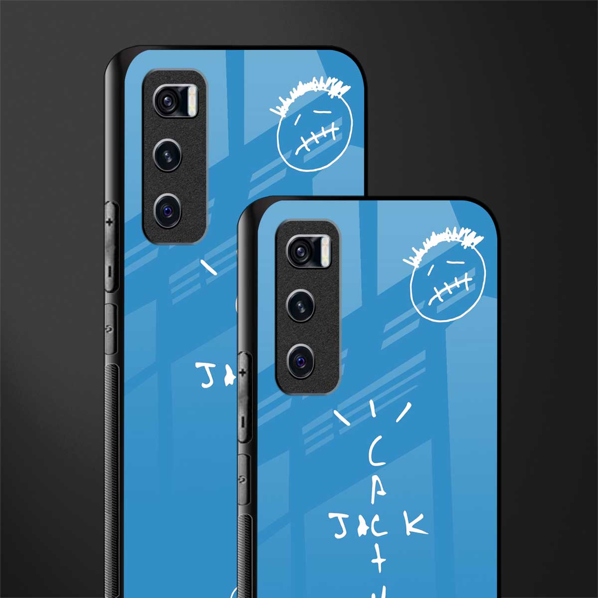 cactus jack glass case for vivo v20 se image-2