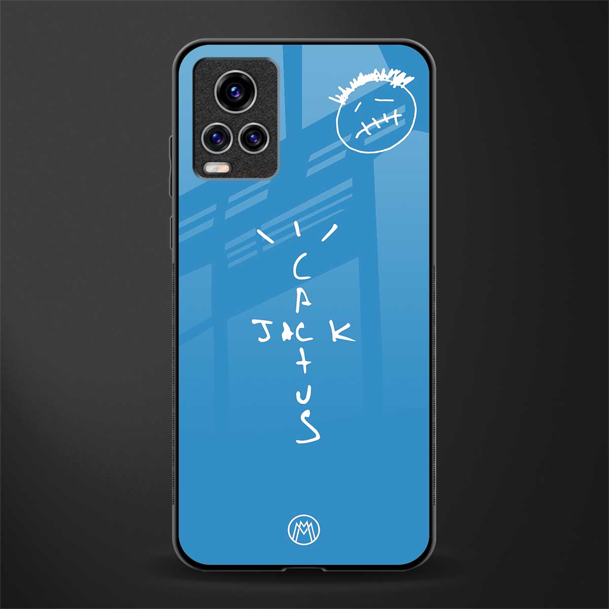 cactus jack glass case for vivo v20 pro image