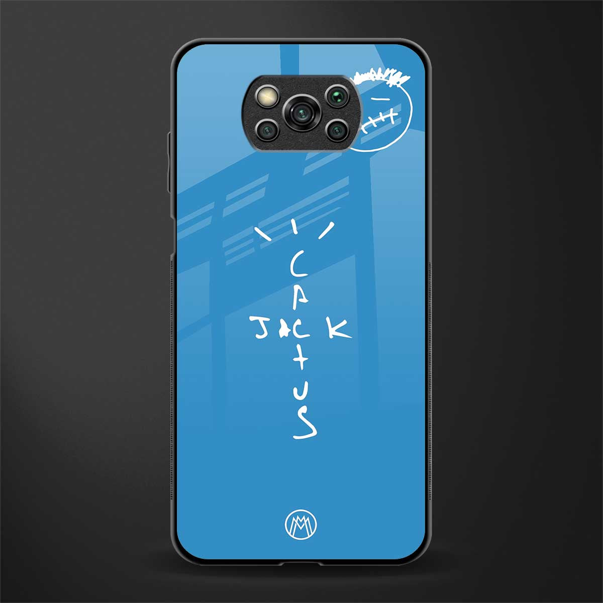 cactus jack glass case for poco x3 pro image