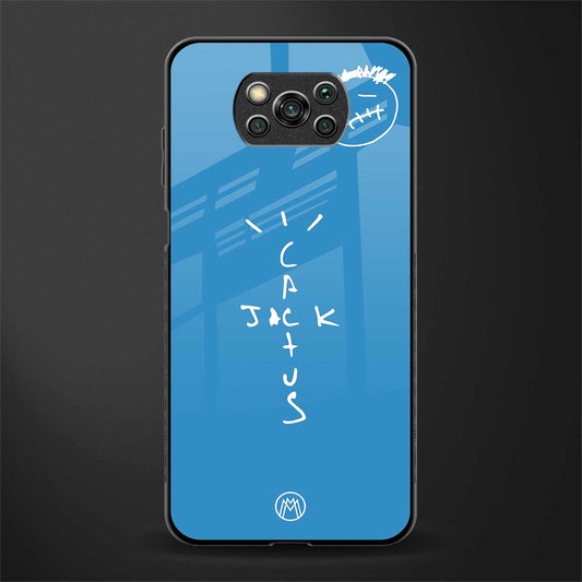 cactus jack glass case for poco x3 pro image