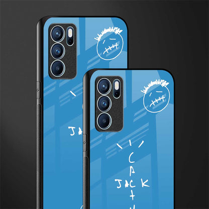 cactus jack glass case for oppo reno6 5g image-2