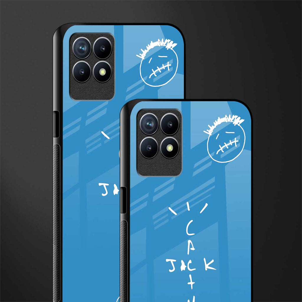 cactus jack glass case for realme 8i image-2