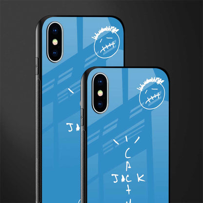 cactus jack glass case for iphone x image-2