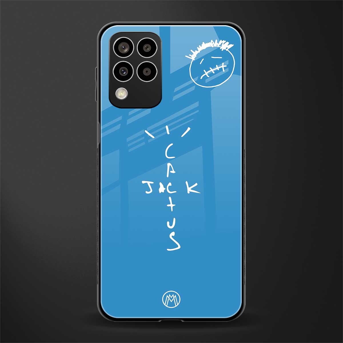 cactus jack back phone cover | glass case for samsung galaxy m33 5g