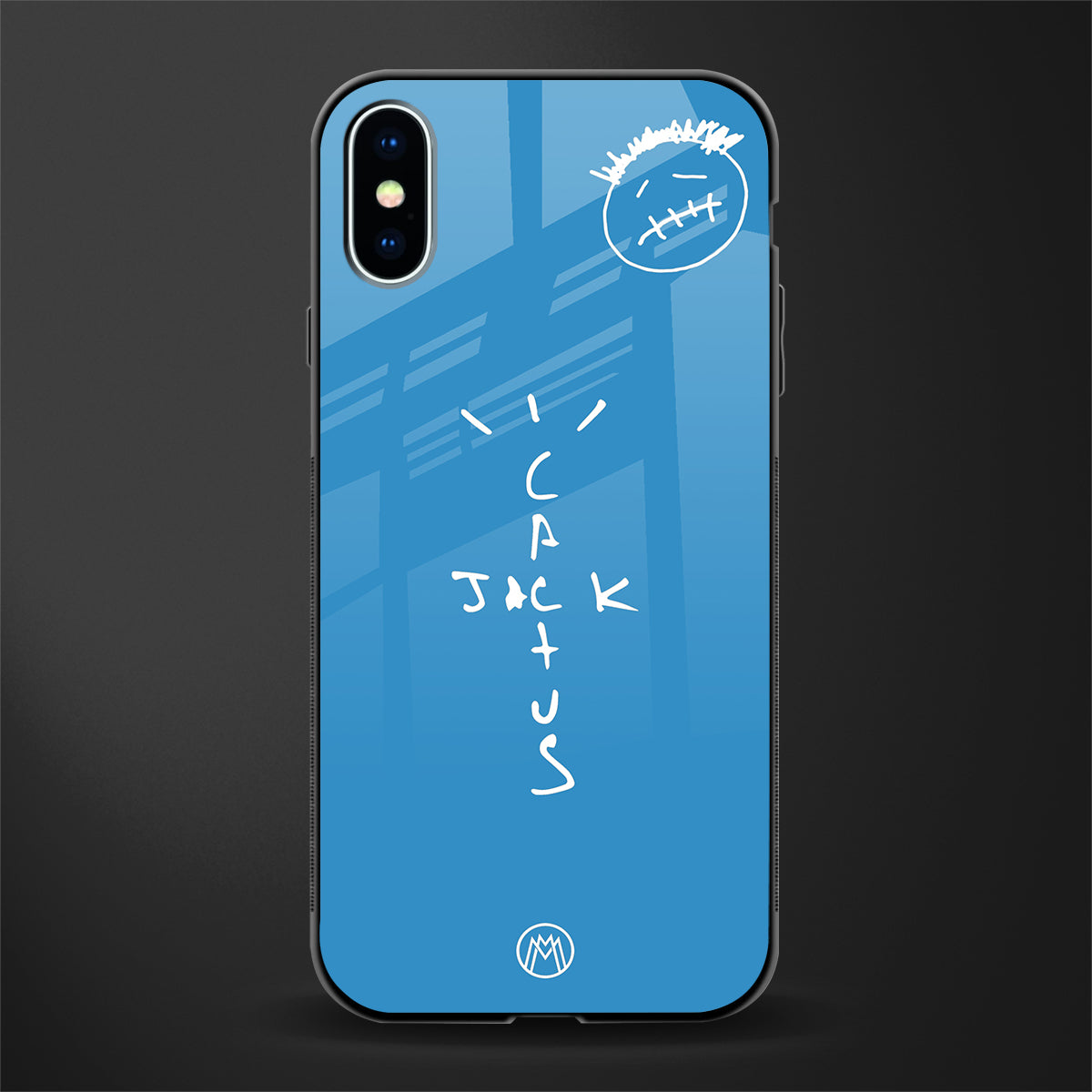 cactus jack glass case for iphone x image