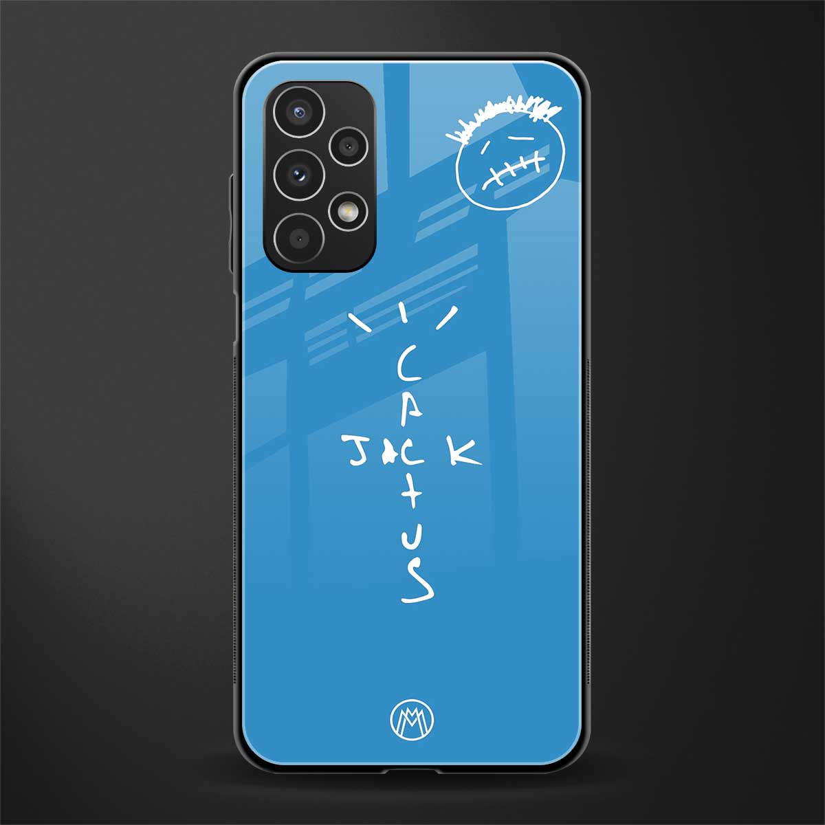 cactus jack back phone cover | glass case for samsung galaxy a13 4g