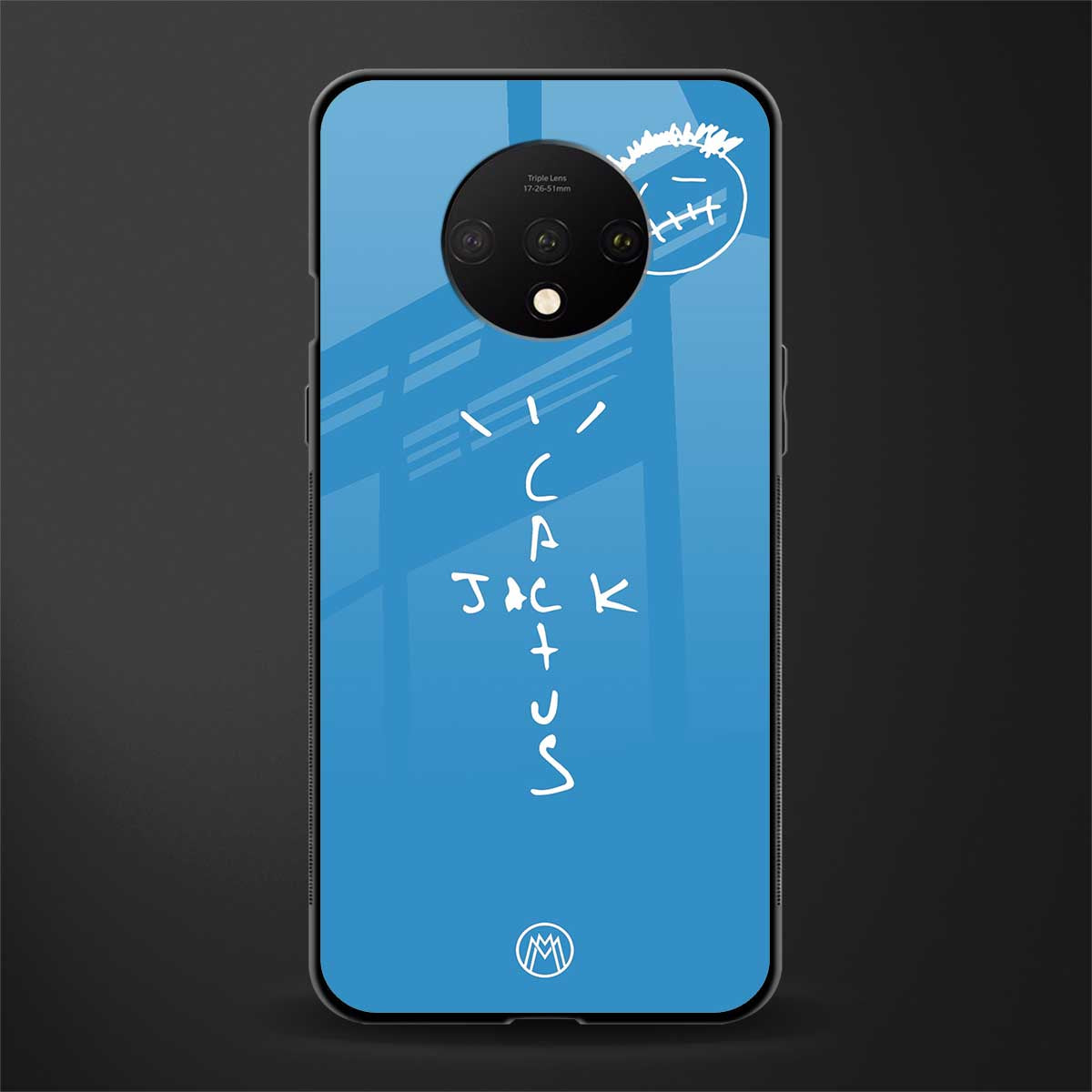 cactus jack glass case for oneplus 7t image